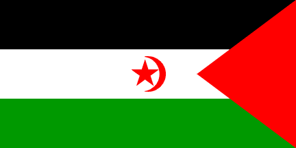 Nacionalais karogs, Rietumsahāra