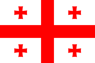Nacionalais karogs, Gruzija