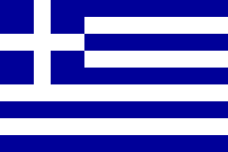 Nacionalais karogs, Grieķija