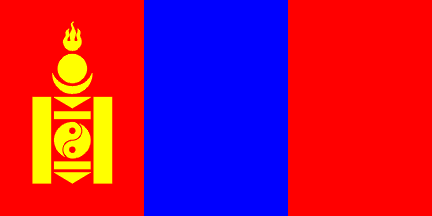 Nacionalais karogs, Mongolija