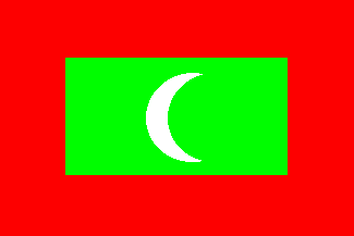 Nacionalais karogs, Maldīvija