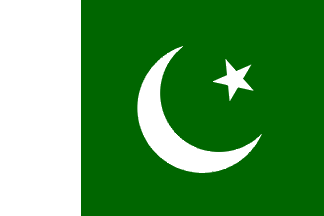 Nacionalais karogs, Pakistāna