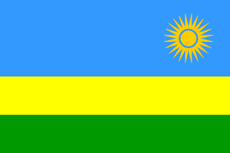 Nacionalais karogs, Ruanda