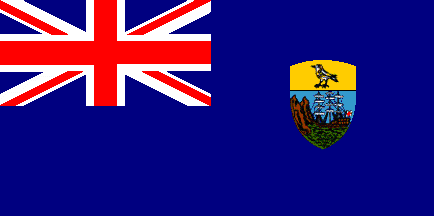 Nacionalais karogs, Svētās Helēnas salas