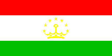 Nacionalais karogs, Tadžikistāna