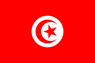 Nacionalais karogs, Tunisija