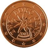 2 cents (other side, country Austria) 0.02