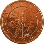 2 cents (other side, country Germany) 0.02