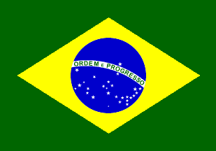 Nacionalais karogs, Brazīlija