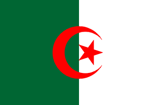 Nacionalais karogs, Alžīrija