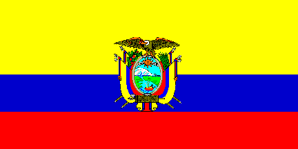 Nacionalais karogs, Ekvadora