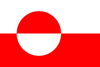 Nacionalais karogs, Grenlande
