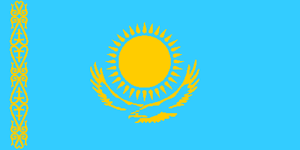 Nacionalais karogs, Kazahstāna