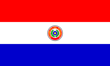 Nacionalais karogs, Paragvaja